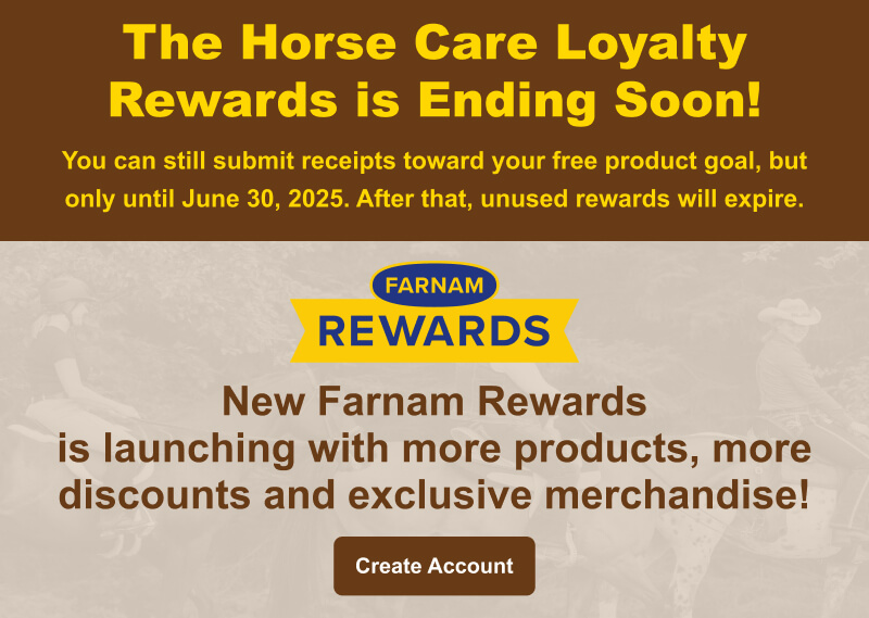 Horse Care Loyalty Rewards Ending Soon